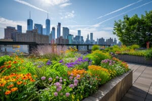 Jardins sur le toit : comment les mettre en place et profiter de leurs avantages